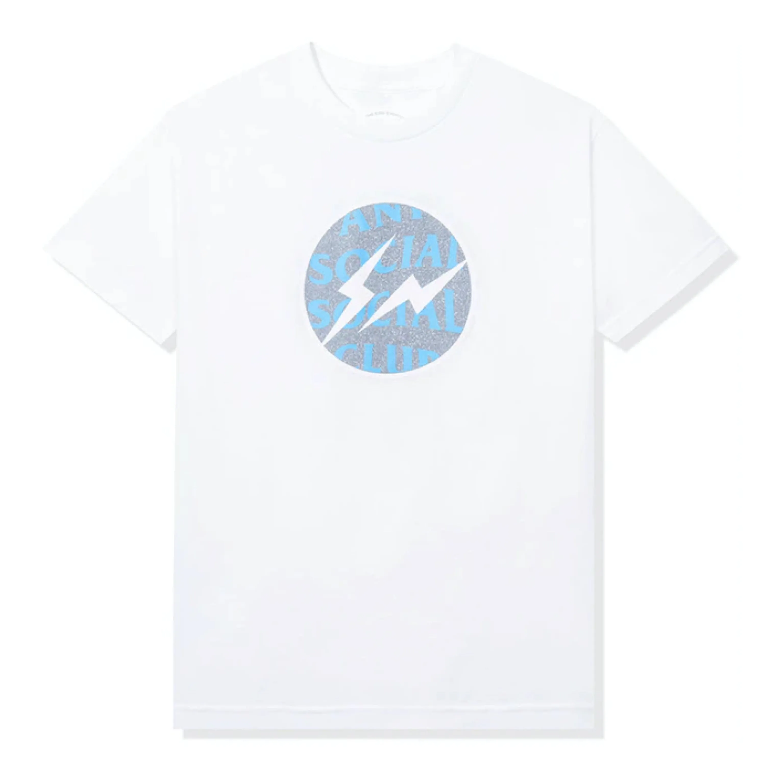 (40% Off) Anti Social Social Club X Fragment Called Interference Tee White Blue