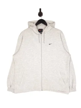 90's Nike Full Zip Hoodie - Size Medium (Oversized)