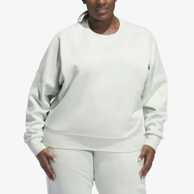 adidas Feel Cozy Crew Sweatshirt (Plus Size)