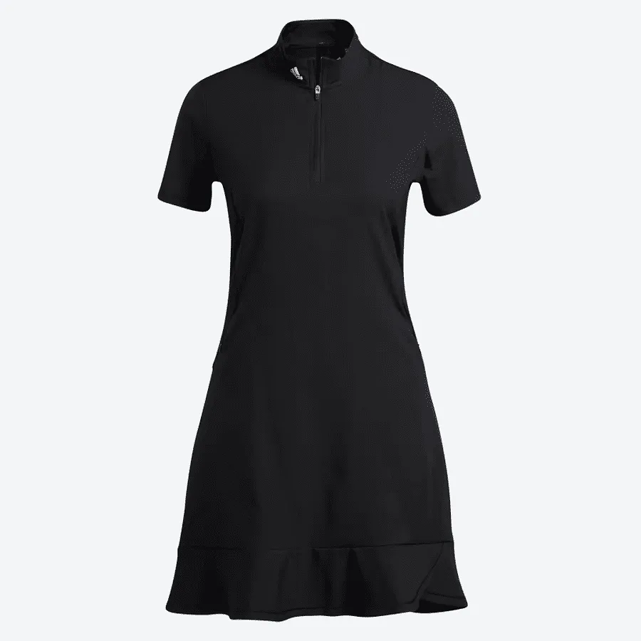 Adidas Ladies Frill Dress - Black