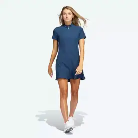 Adidas Ladies Frill Dress - Navy