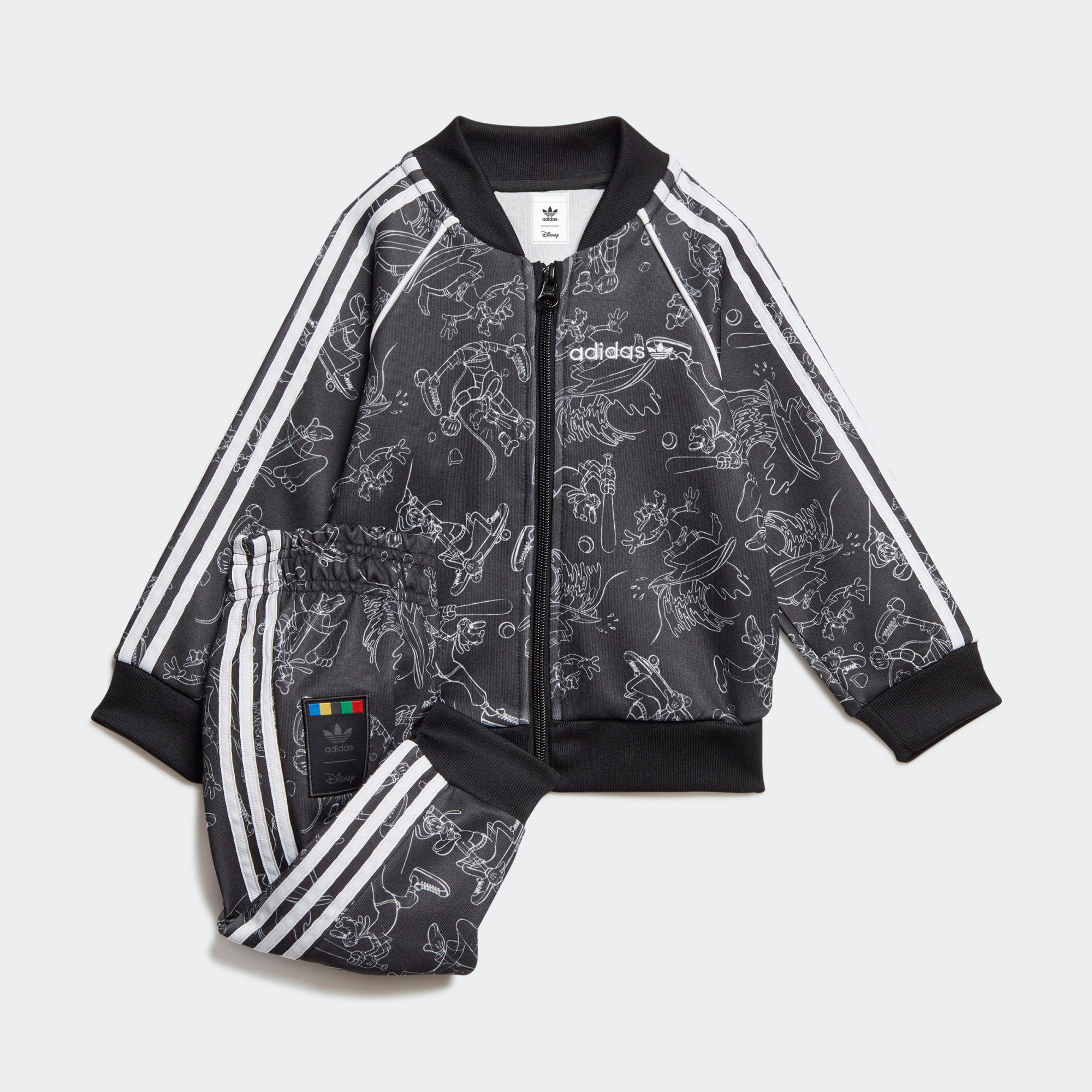 adidas Originals Infants Superstar Goofy Tracksuit - Black