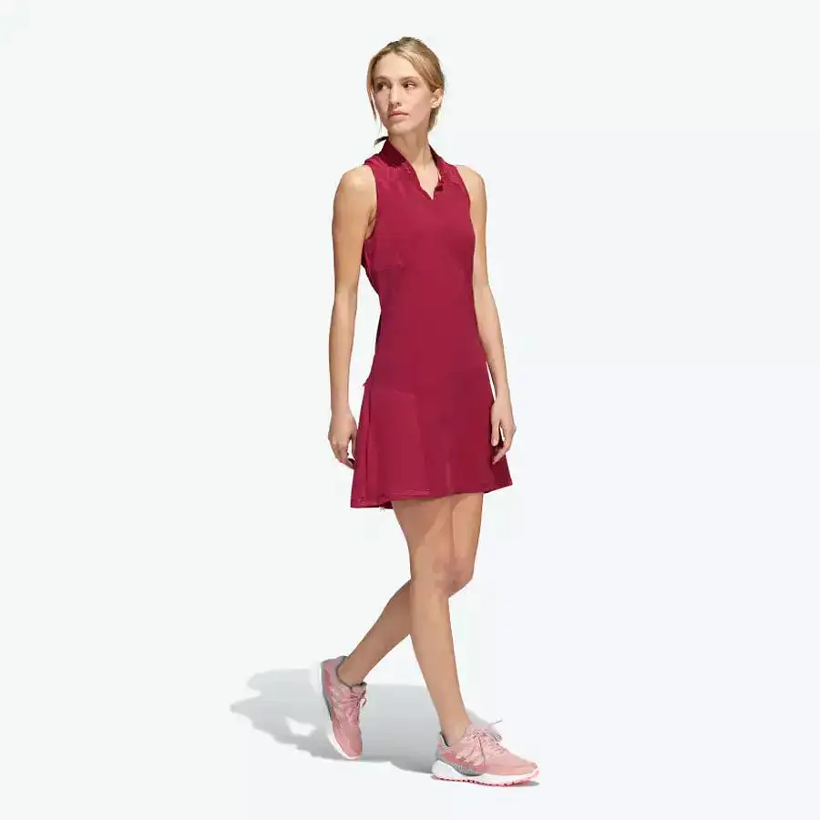 Adidas Sport HEAT.RDY Sleeveless Dress - Red