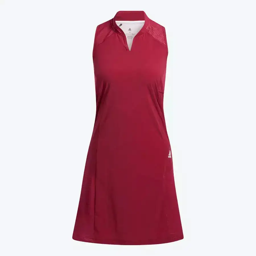 Adidas Sport HEAT.RDY Sleeveless Dress - Red