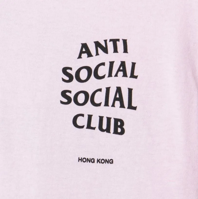 ANTI SOCIAL SOCIAL CLUB  |Crew Neck Unisex Street Style Plain Cotton Short Sleeves