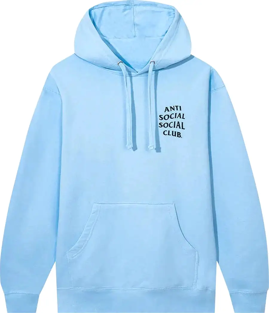 ANTI SOCIAL SOCIAL CLUB MIND GAMES HOODIE BLUE