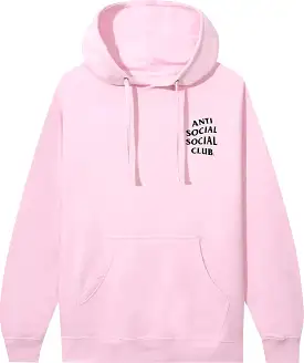 ANTI SOCIAL SOCIAL CLUB MIND GAMES HOODIE PINK