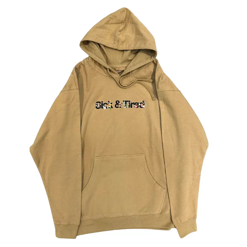 ANTI SOCIAL SOCIAL CLUB SELF CONCLUSION BEIGE HOODIE