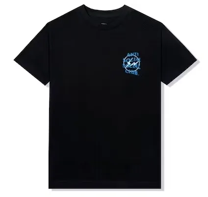 ANTI SOCIAL SOCIAL CLUB  |Street Style Collaboration Plain Short Sleeves Logo T-Shirts