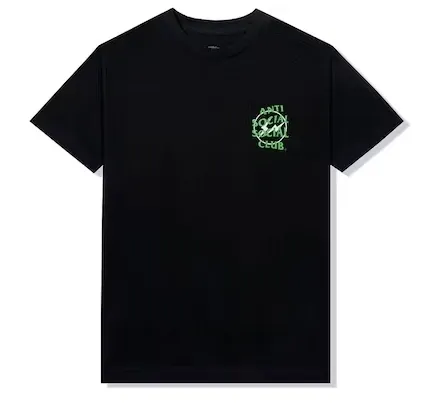 ANTI SOCIAL SOCIAL CLUB  |Street Style Collaboration Plain Short Sleeves Logo T-Shirts