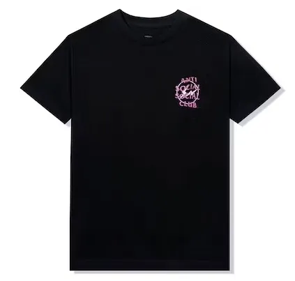 ANTI SOCIAL SOCIAL CLUB  |Street Style Collaboration Plain Short Sleeves Logo T-Shirts