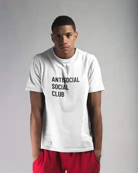 Antisocial Social Club White Cotton Tee