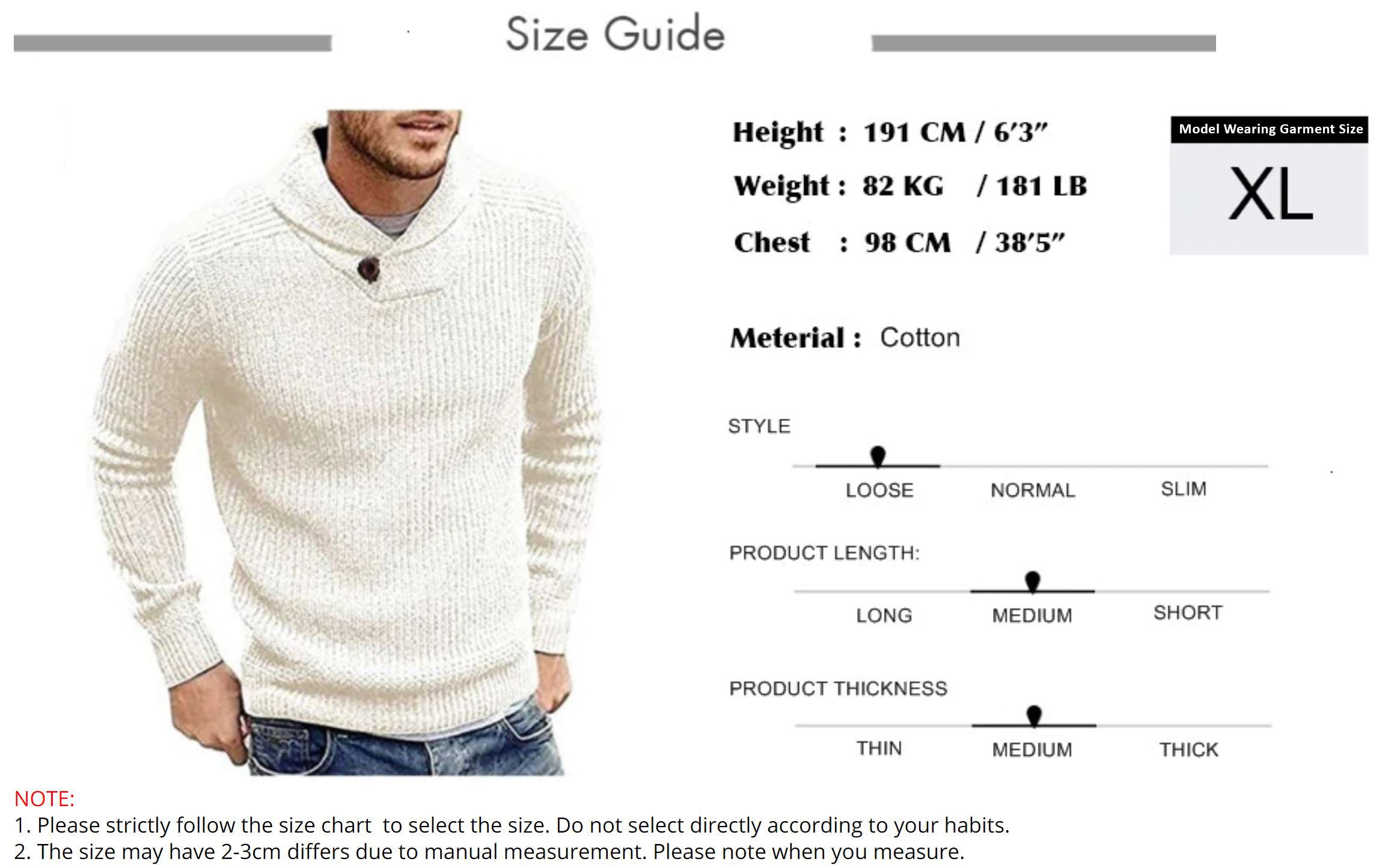 ASHORESHOP 2019 Fall Cowl neck knitted men sweater pullover cable sweater