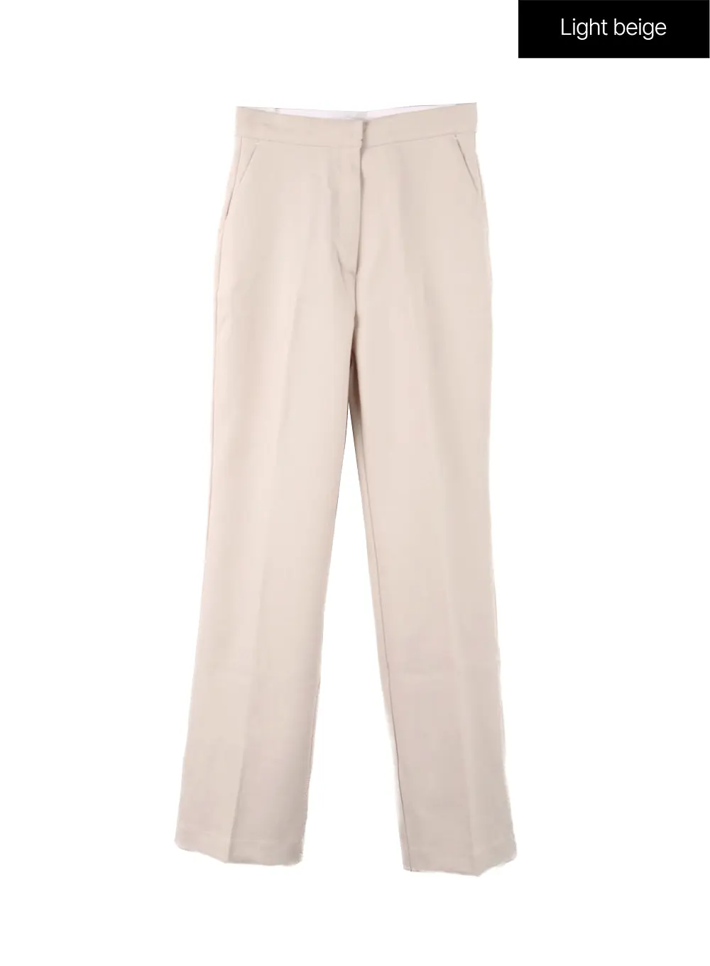 Basic Straight-Fit Tailored Pants OF419