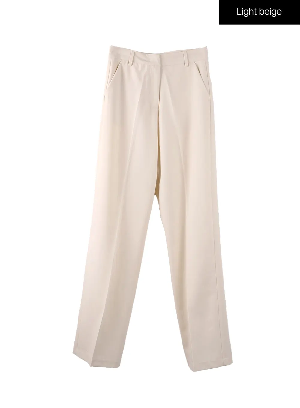 Basic Straight Leg Tailored Pants OF408