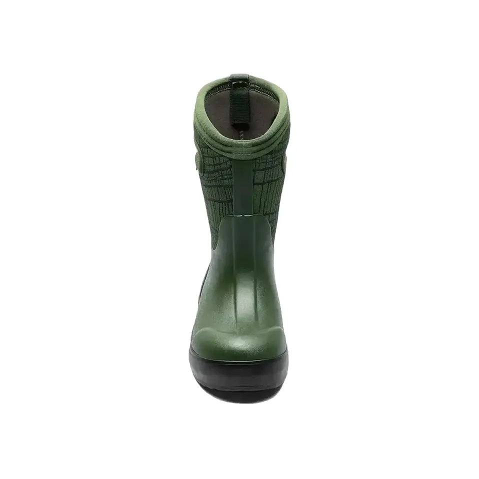 BOGS Dark Green Classic II Cracks Boots