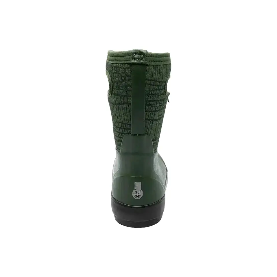 BOGS Dark Green Classic II Cracks Boots