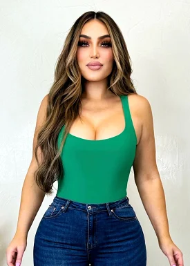 Bria Bodysuit Kelly Green