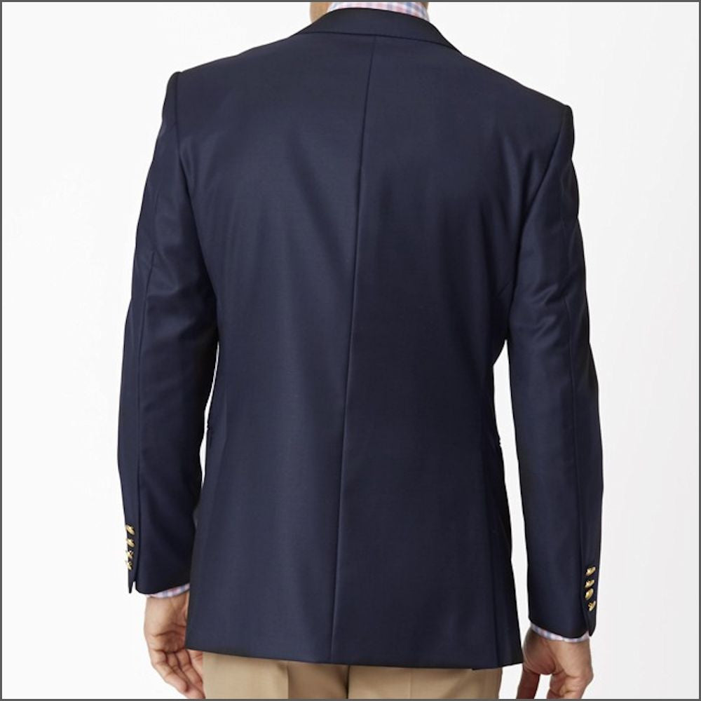 Brook Taverner Otley Classic Fit Navy Wool Blazer<><>