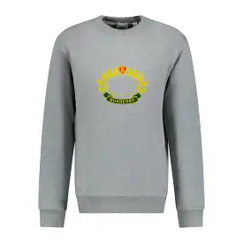 BURBERRY ADDISCOMBE CREST LOGO SWEATSHIRT GREY