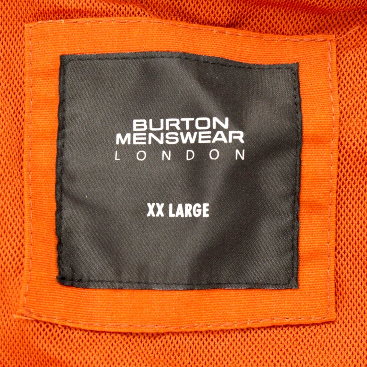 Burton Burnt Orange Parka Style Coat