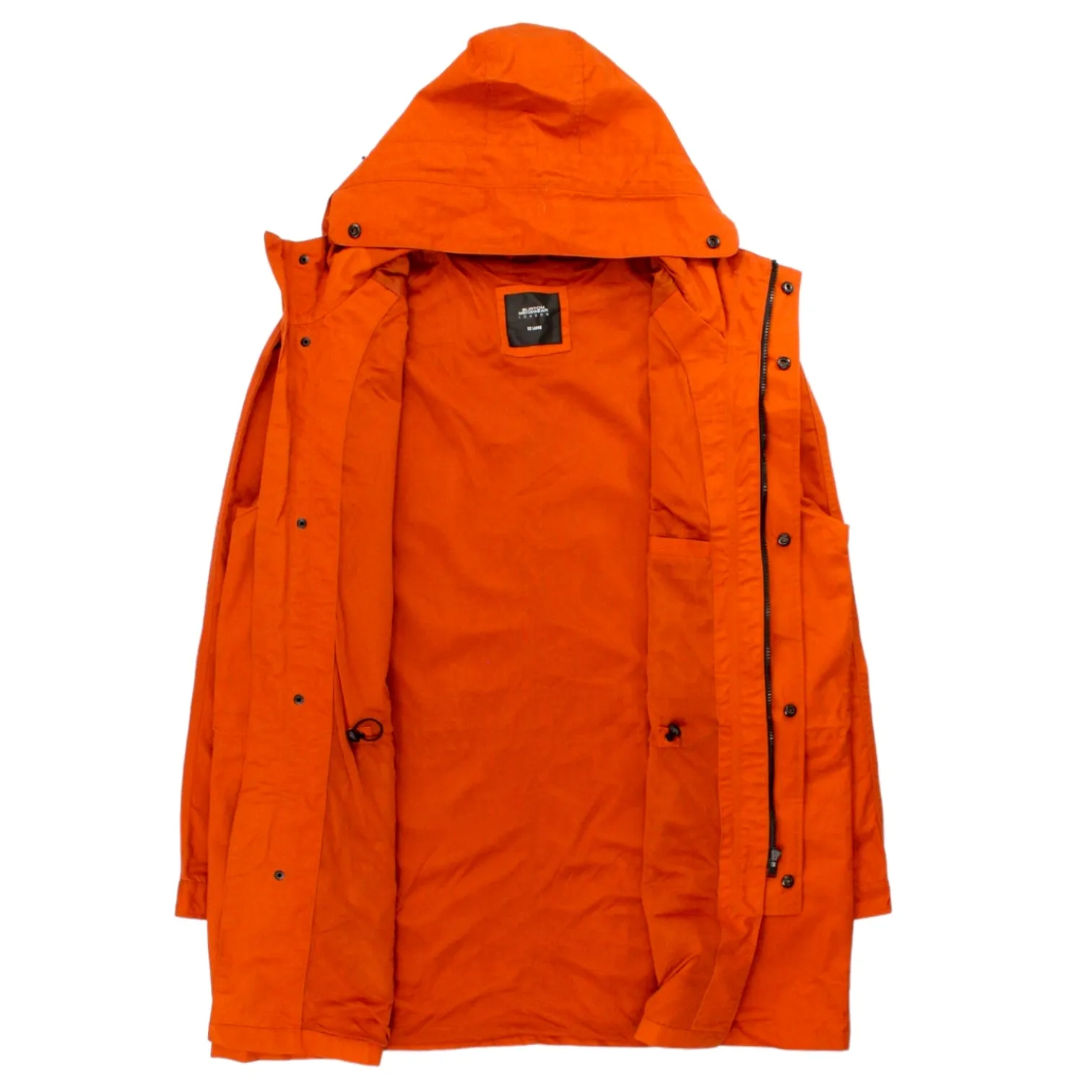 Burton Burnt Orange Parka Style Coat