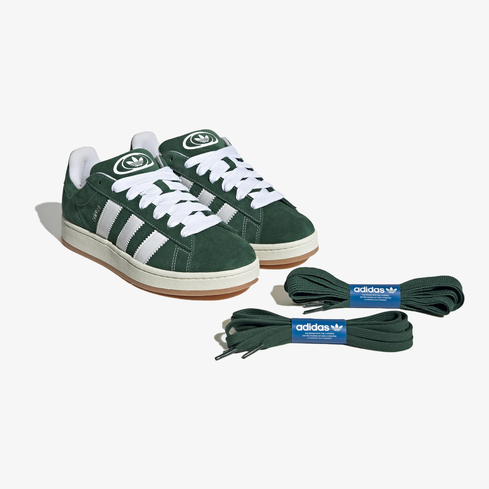 CAMPUS 00S 'DARK GREEN/WHITE'