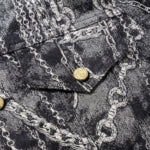 Chains Jacquard Trucker Jacket