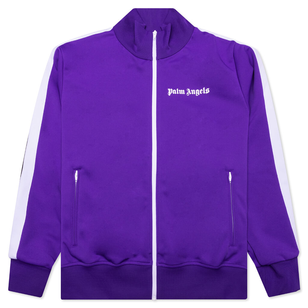 Classic Track Jacket - Purple/White