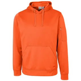 Clique Men's Orange Lift Performance Hoodie Sweatshirt