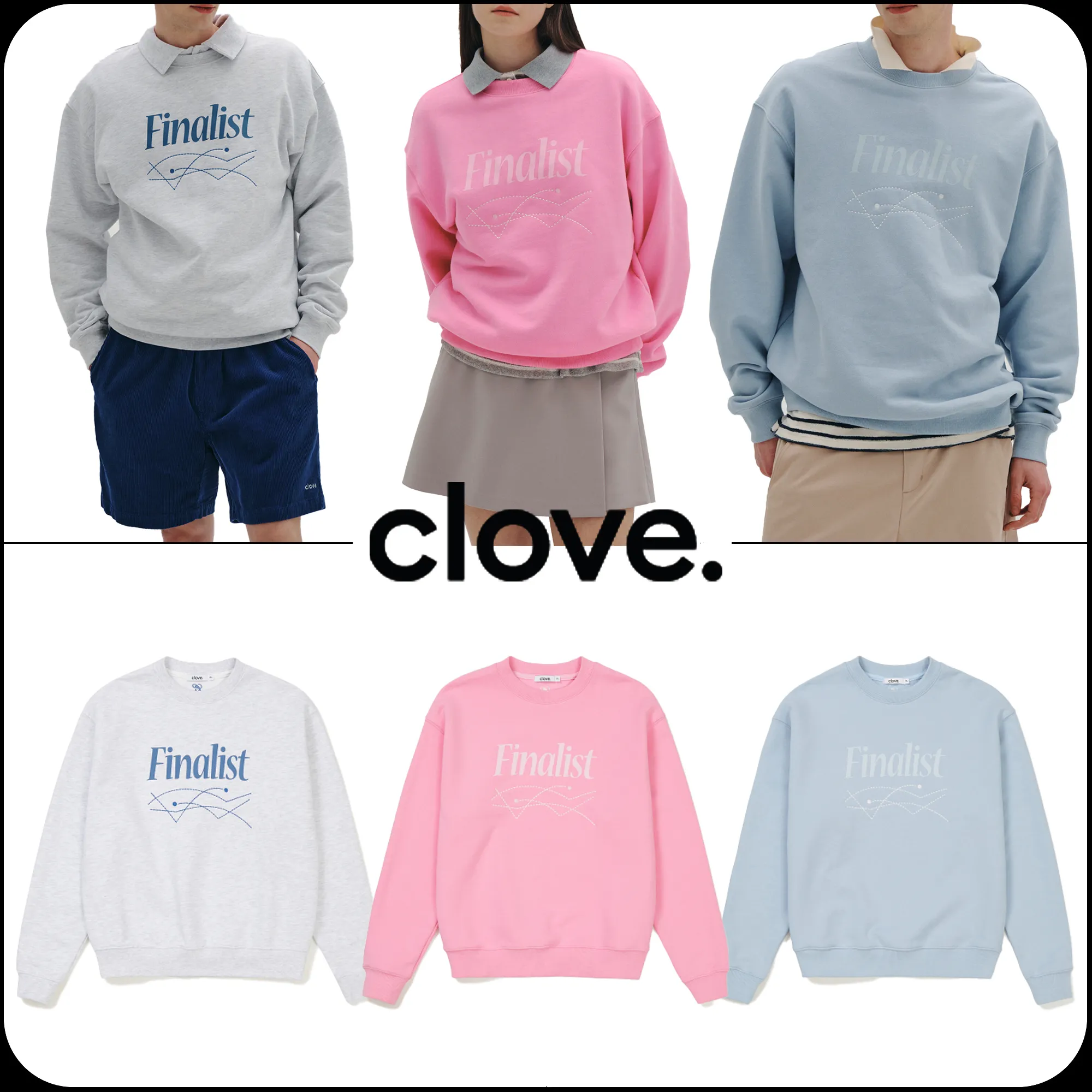 clove  |[Clove]★Finalist Logo Sweatshirt