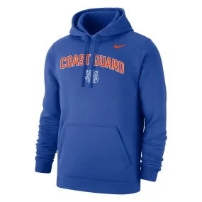 Coast Guard Nike Mens Club Fleece Hoodie Sweatshirt