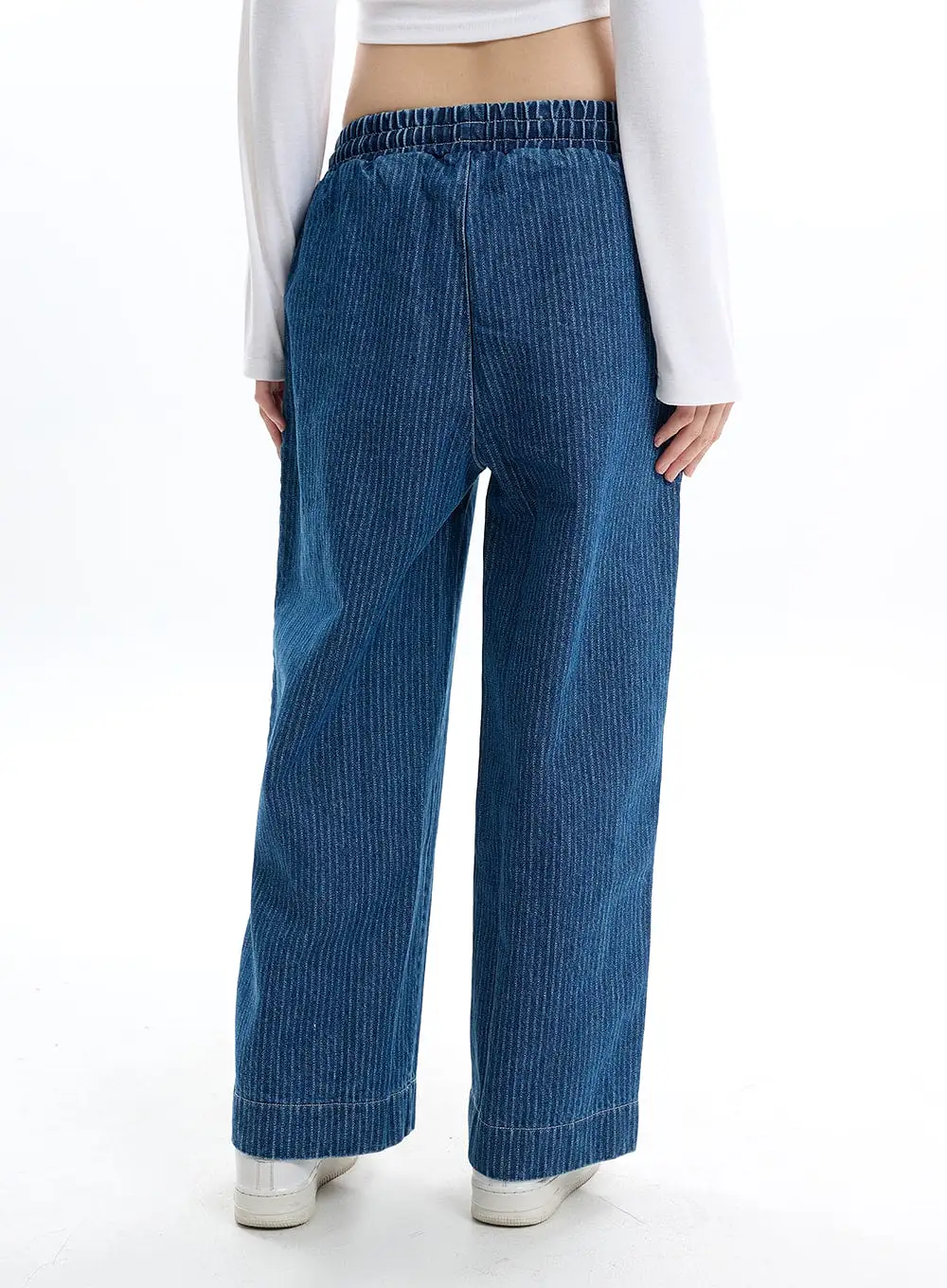 Corduroy Pants with Banding IF413