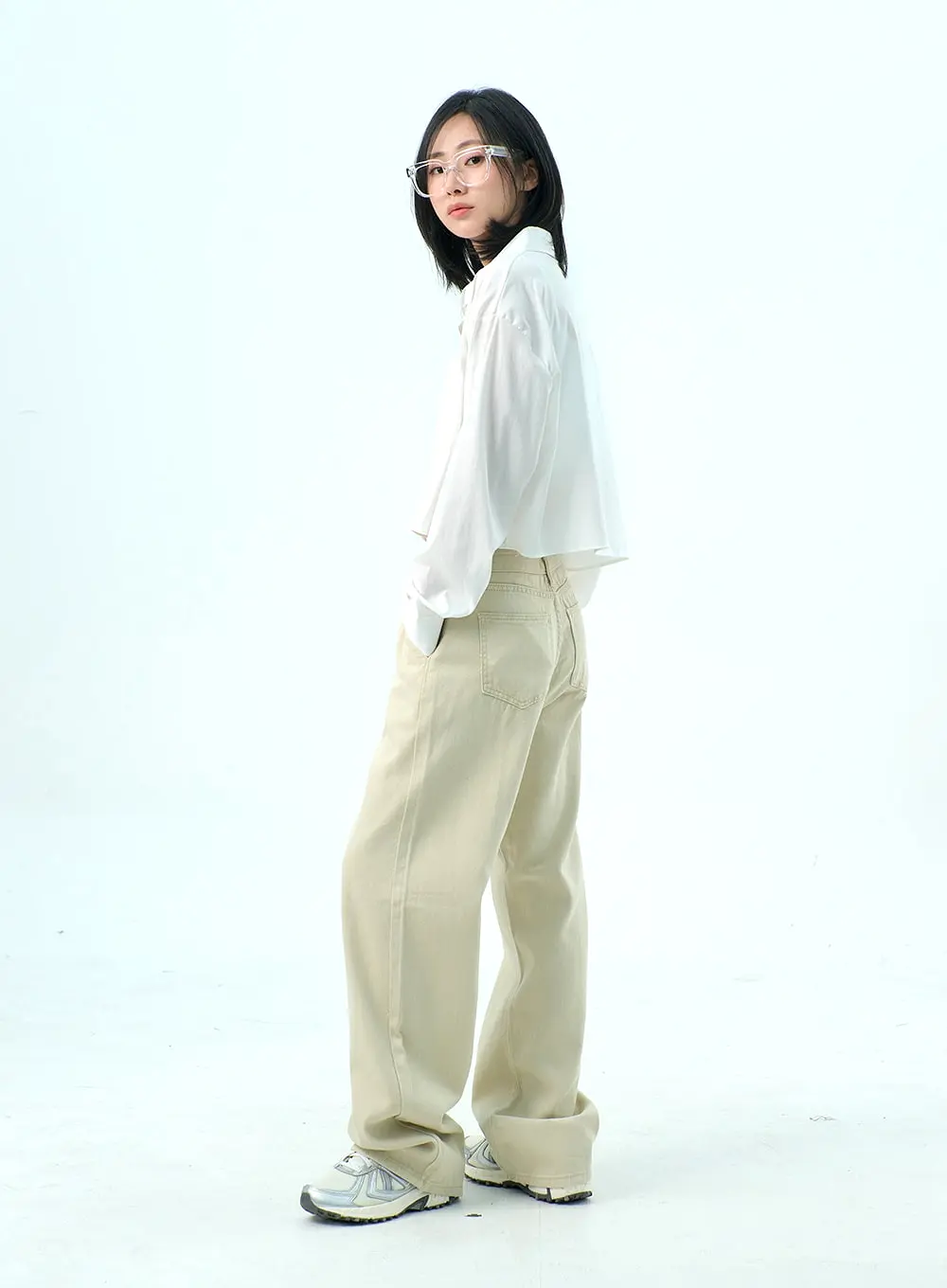 Cotton Wide Leg Pants OY317