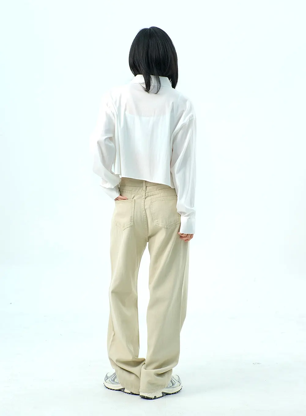 Cotton Wide Leg Pants OY317