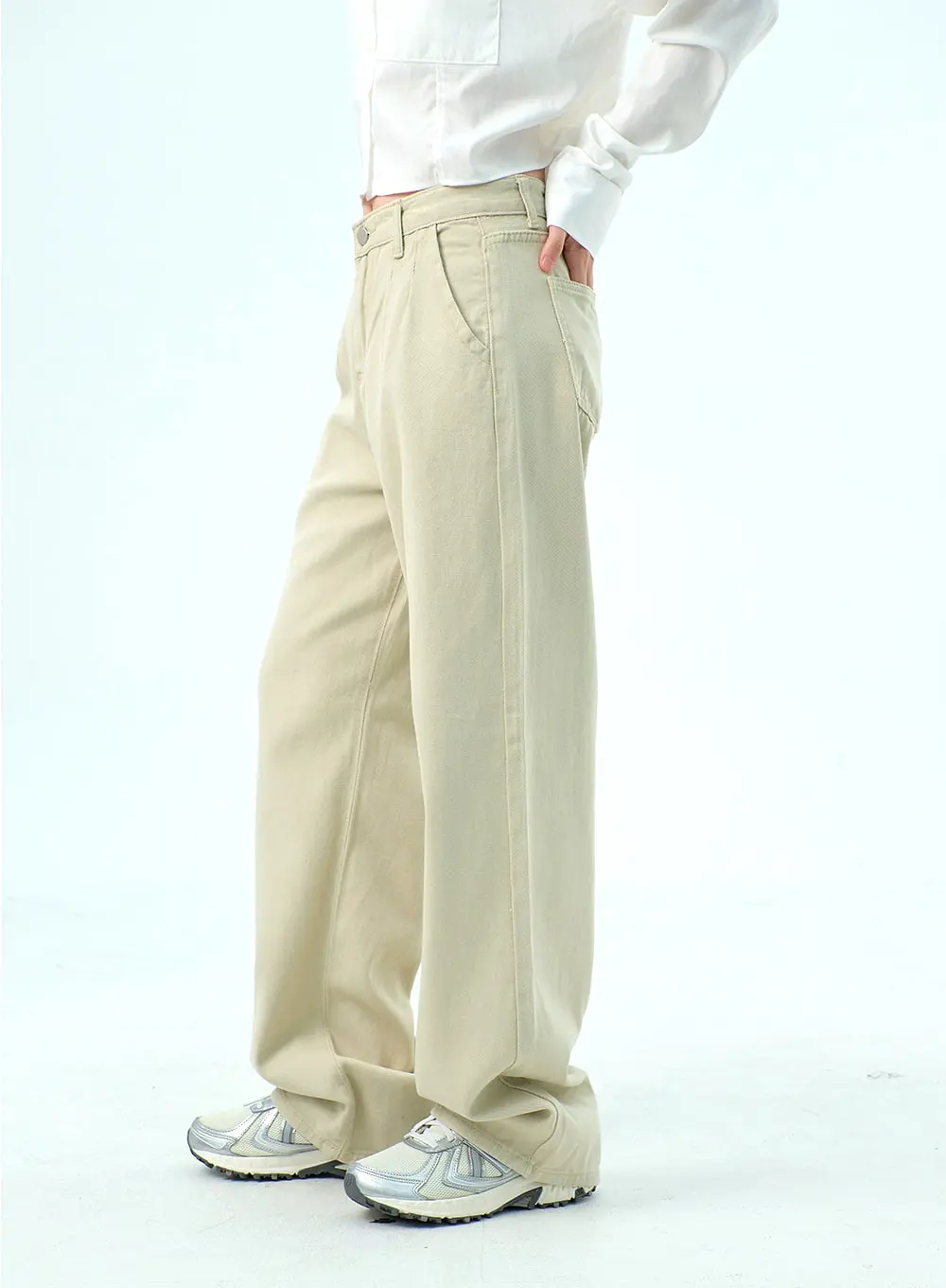 Cotton Wide Leg Pants OY317