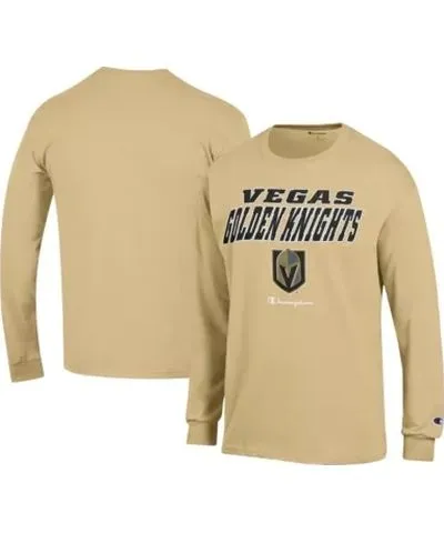 Cutter & Buck Men's NHL Vegas Golden Knights Long-Sleeve Jersey T-Shirt