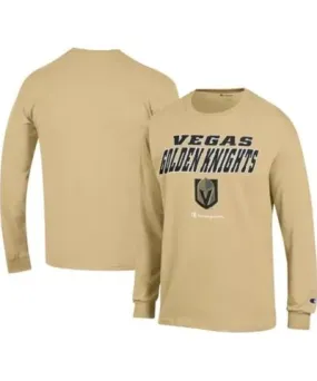 Cutter & Buck Men's NHL Vegas Golden Knights Long-Sleeve Jersey T-Shirt