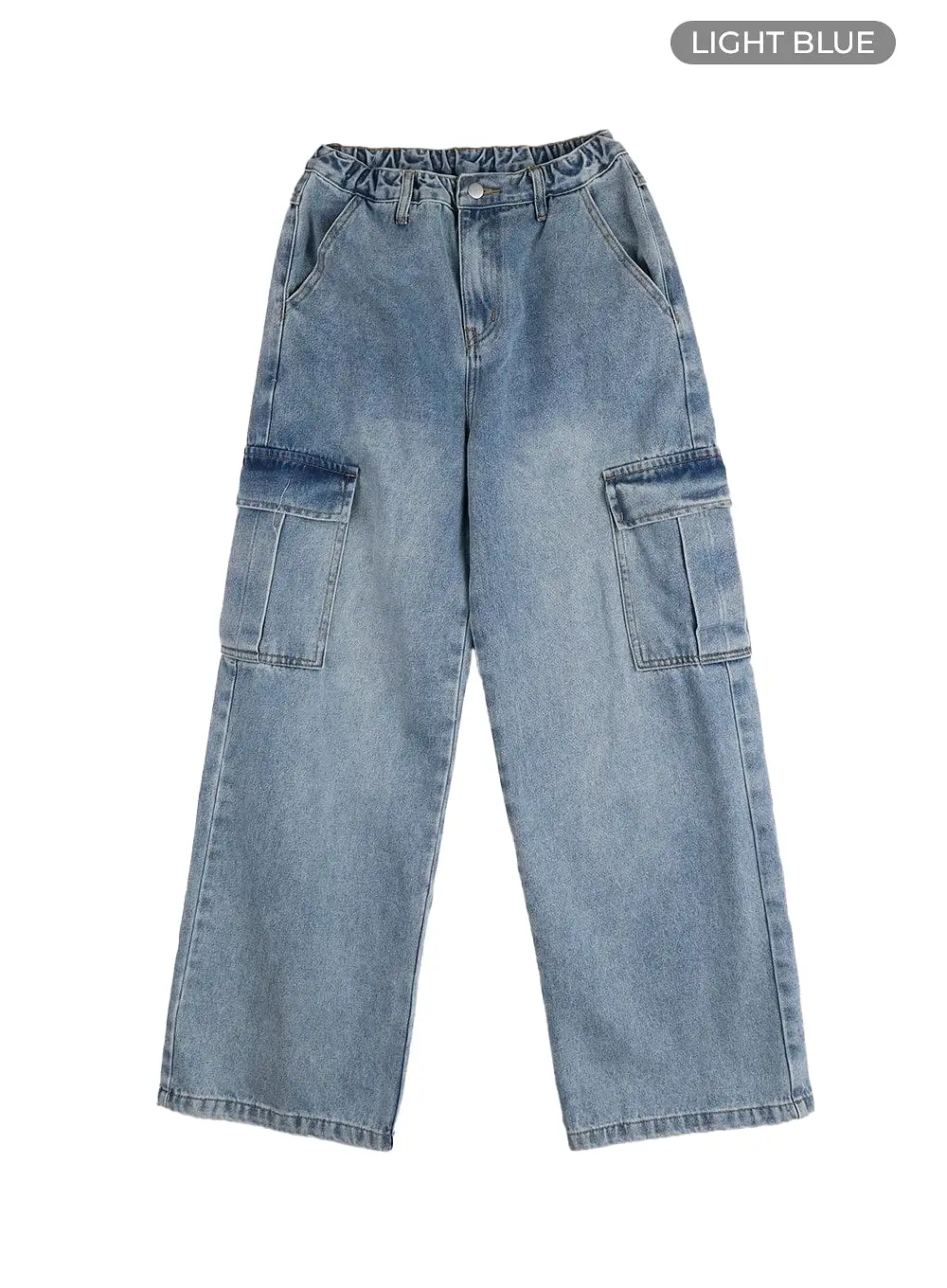 Denim Cargo Pants IF426