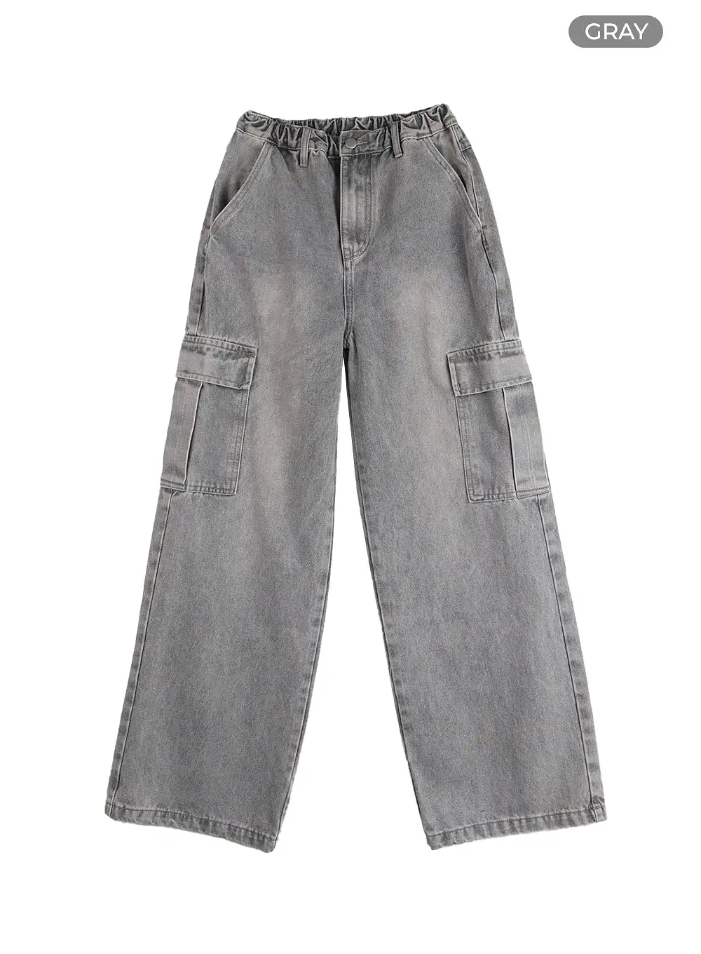 Denim Cargo Pants IF426