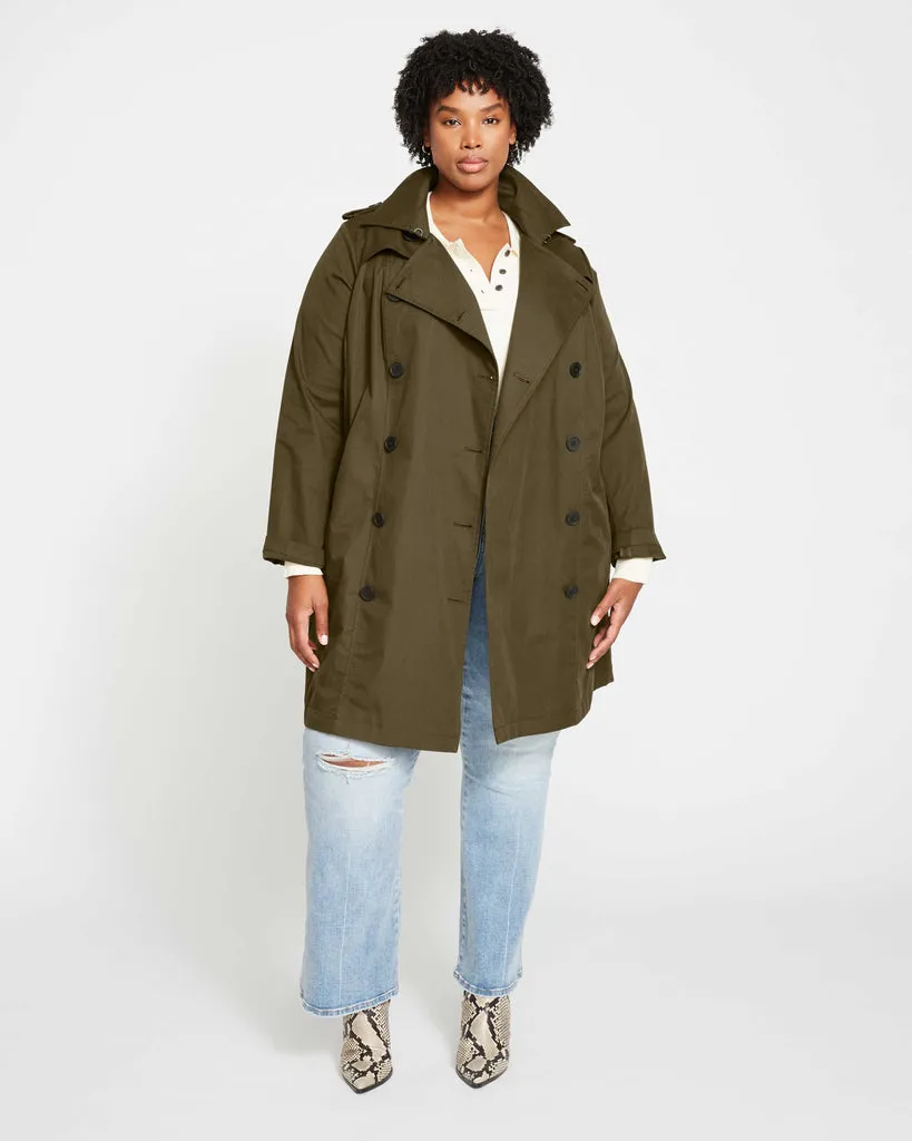 Derjon Trench Coat - Camo