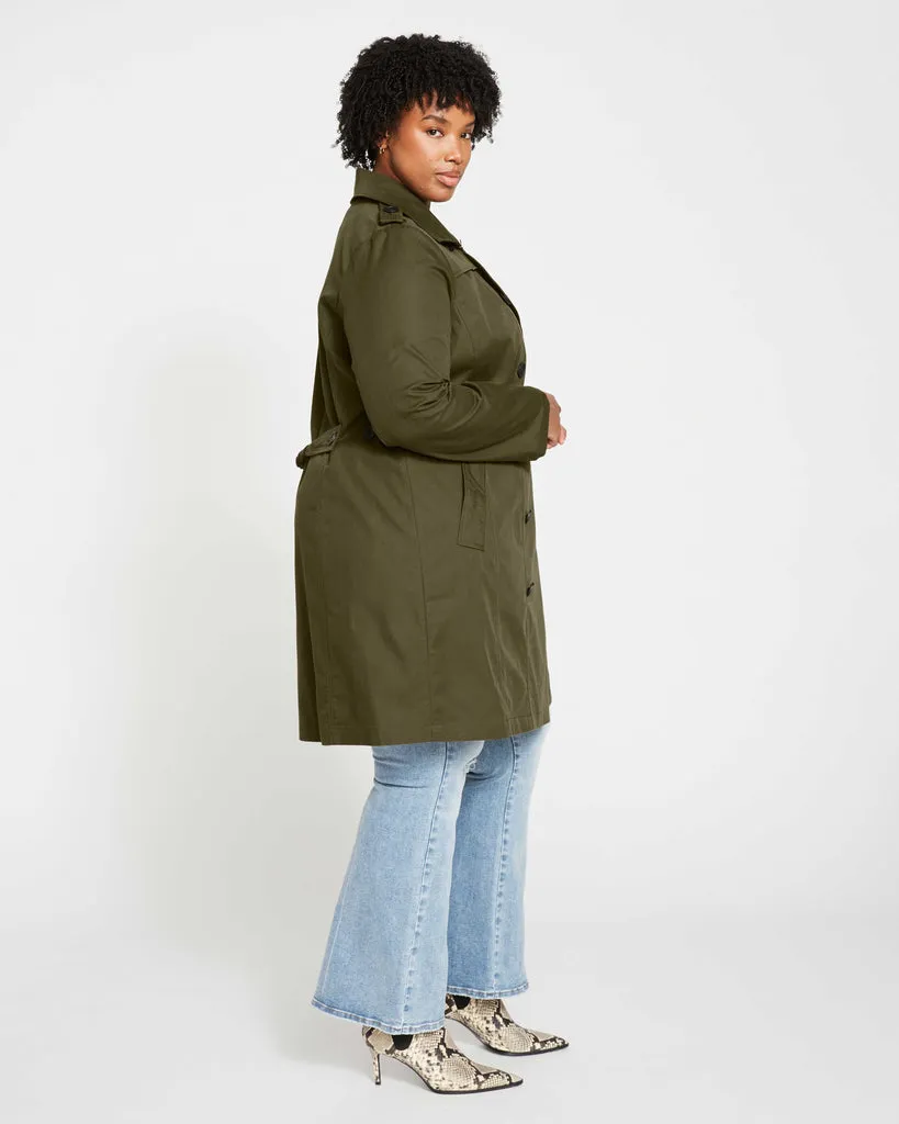 Derjon Trench Coat - Camo