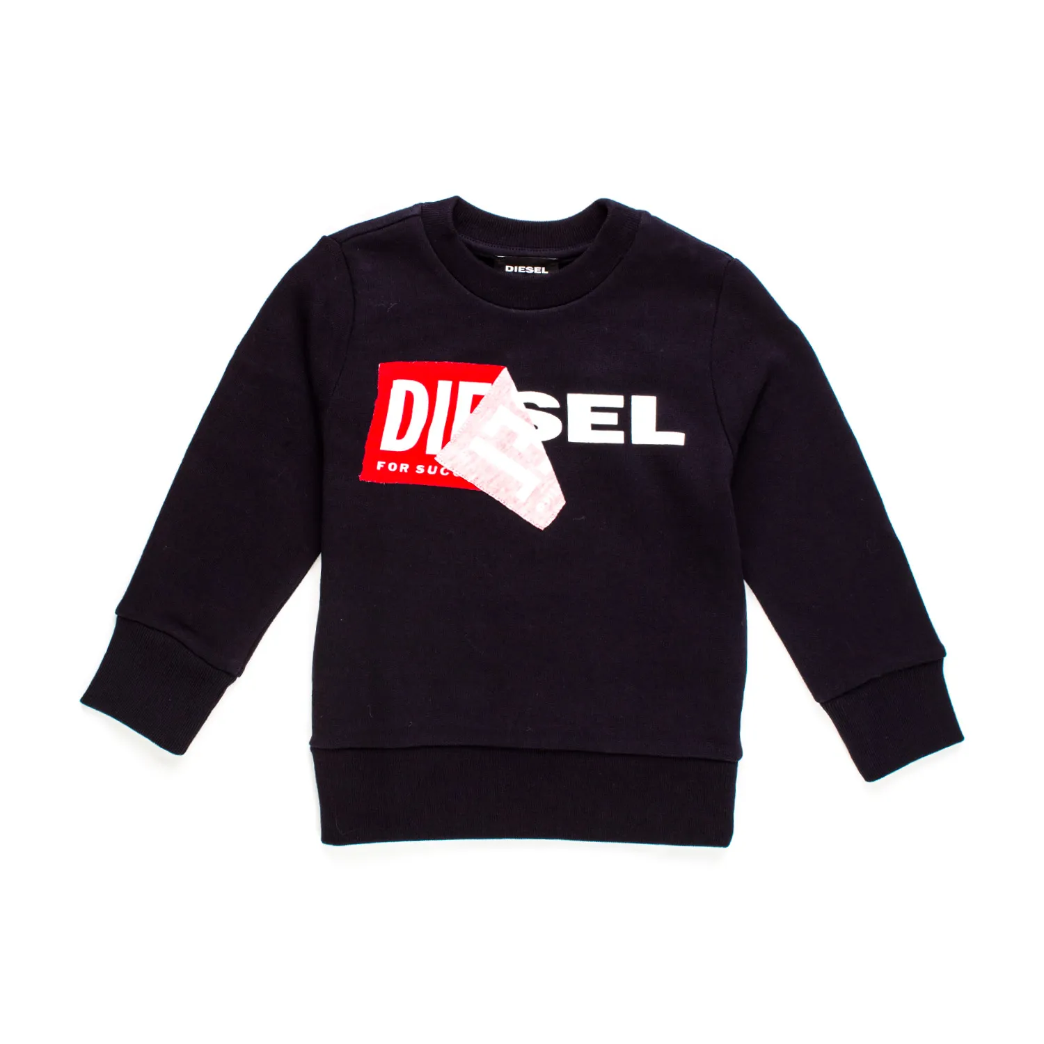 Diesel Little Boy Blue Logo Sweatshirt