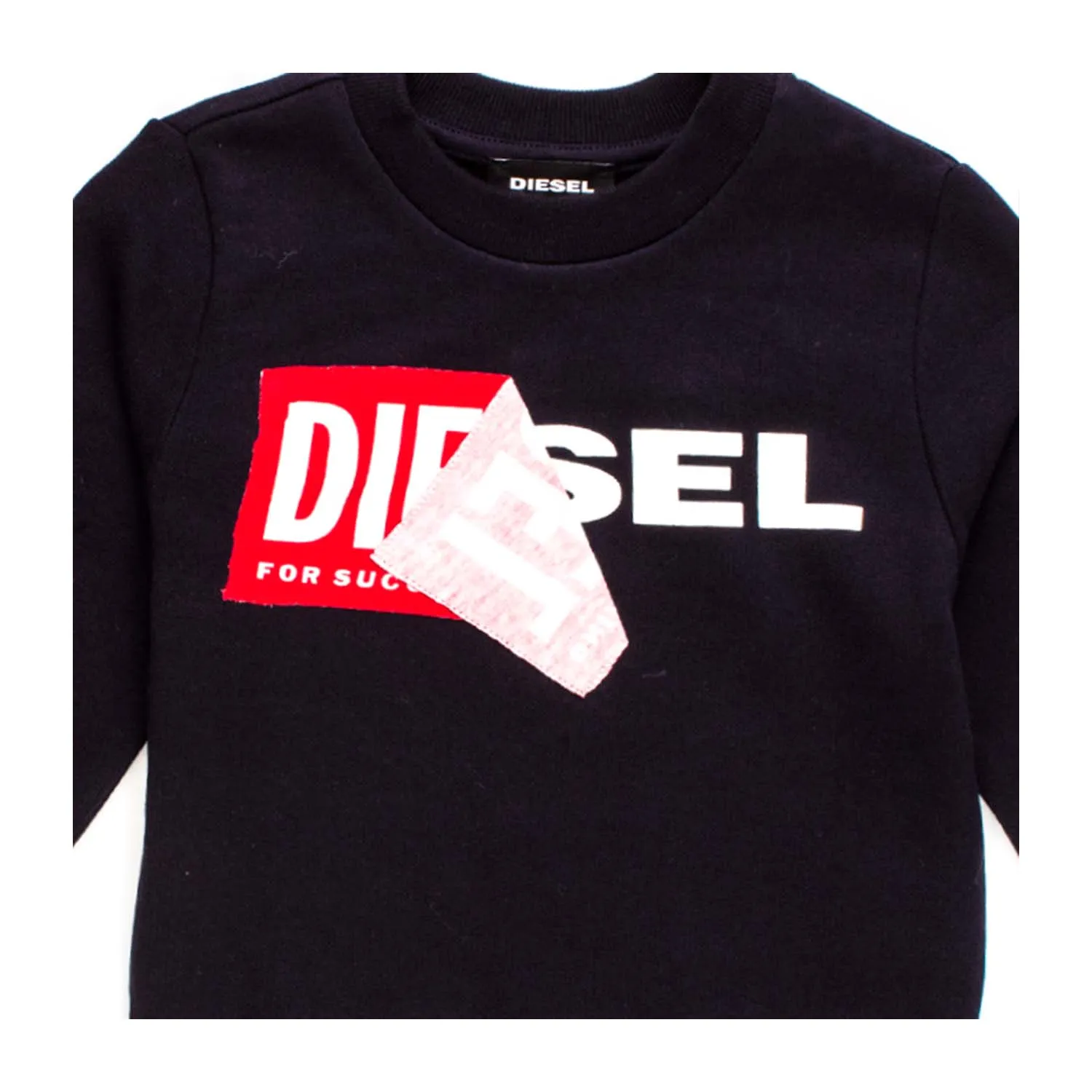 Diesel Little Boy Blue Logo Sweatshirt