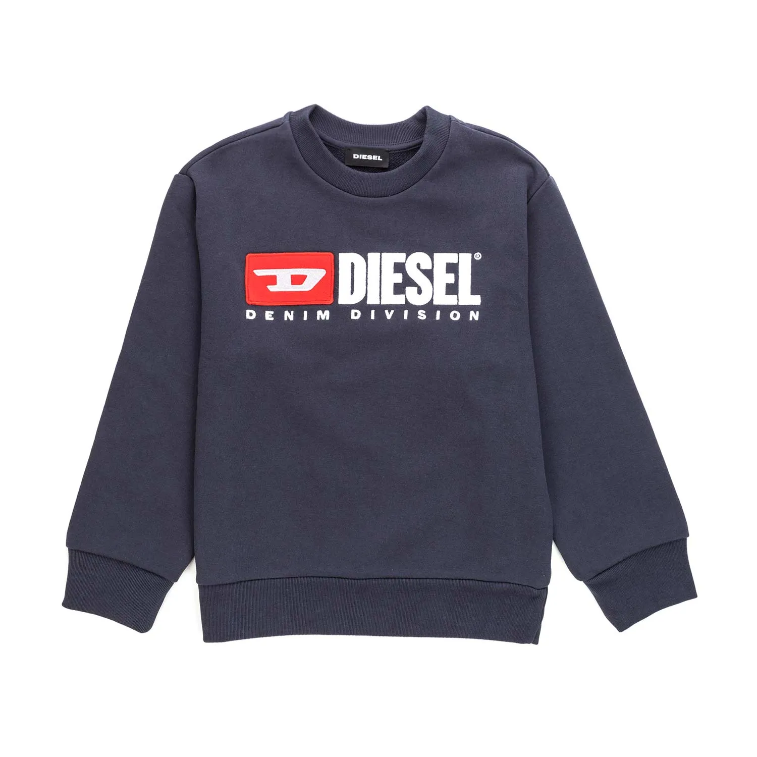 Diesel Unisex Blue Logo Sweatshirt