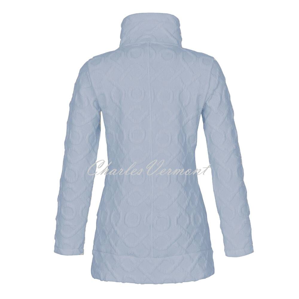 Dolcezza Textured Jacket - Style 73208 (Blue)