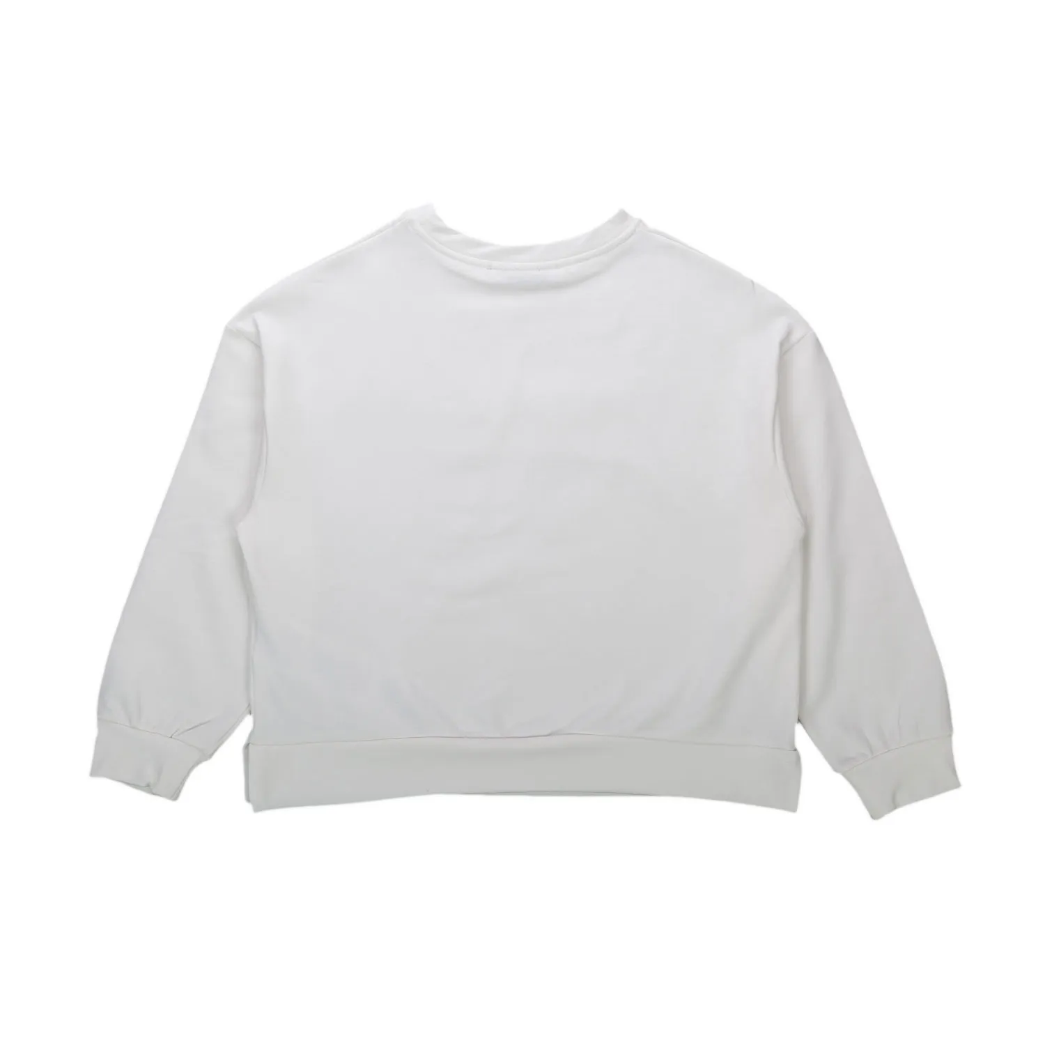 Dondup White Logo Sweatshirt For Girls