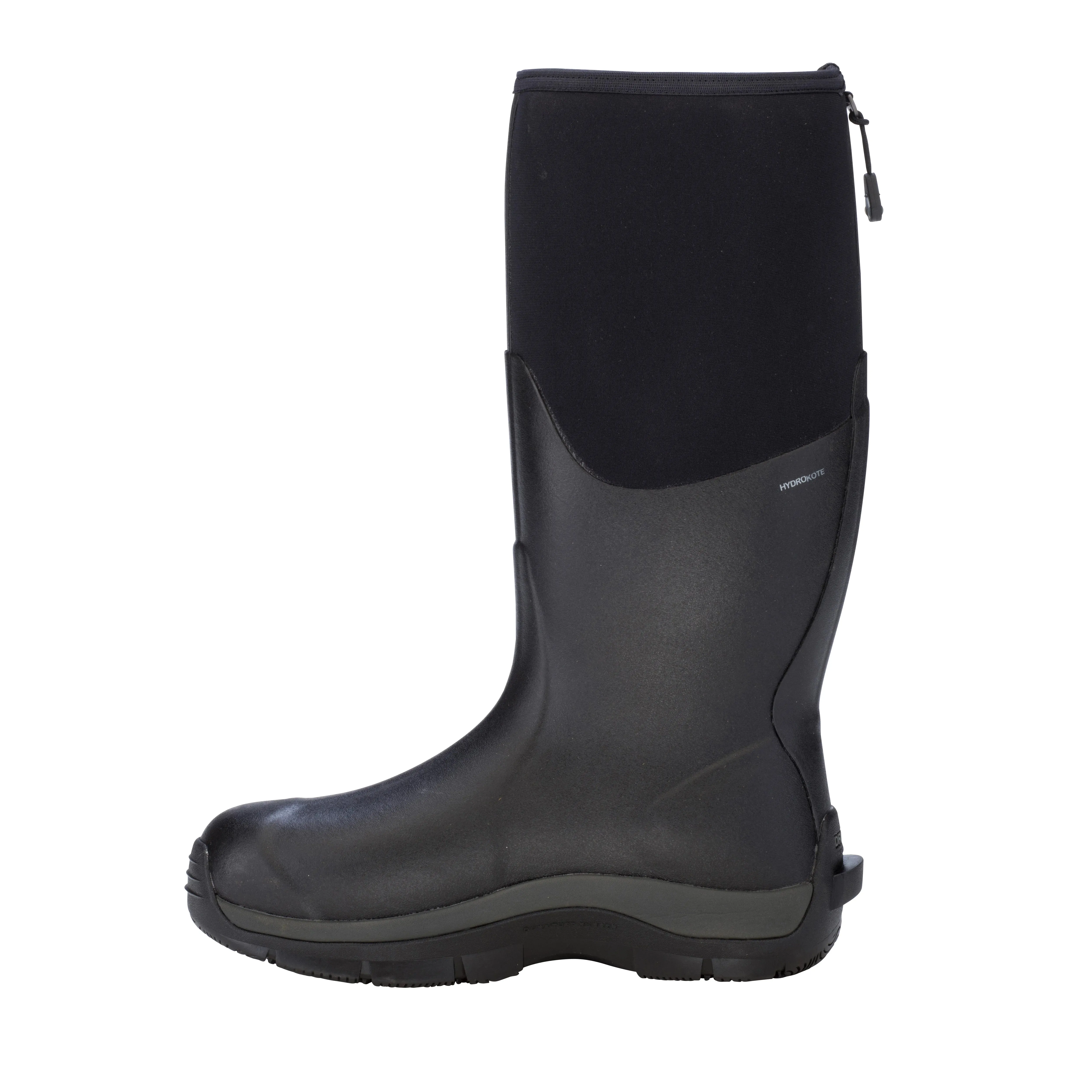 Dryshod Men's Dungho Hi WP Rubber Boot - Black/Grey DNG-MH-BK