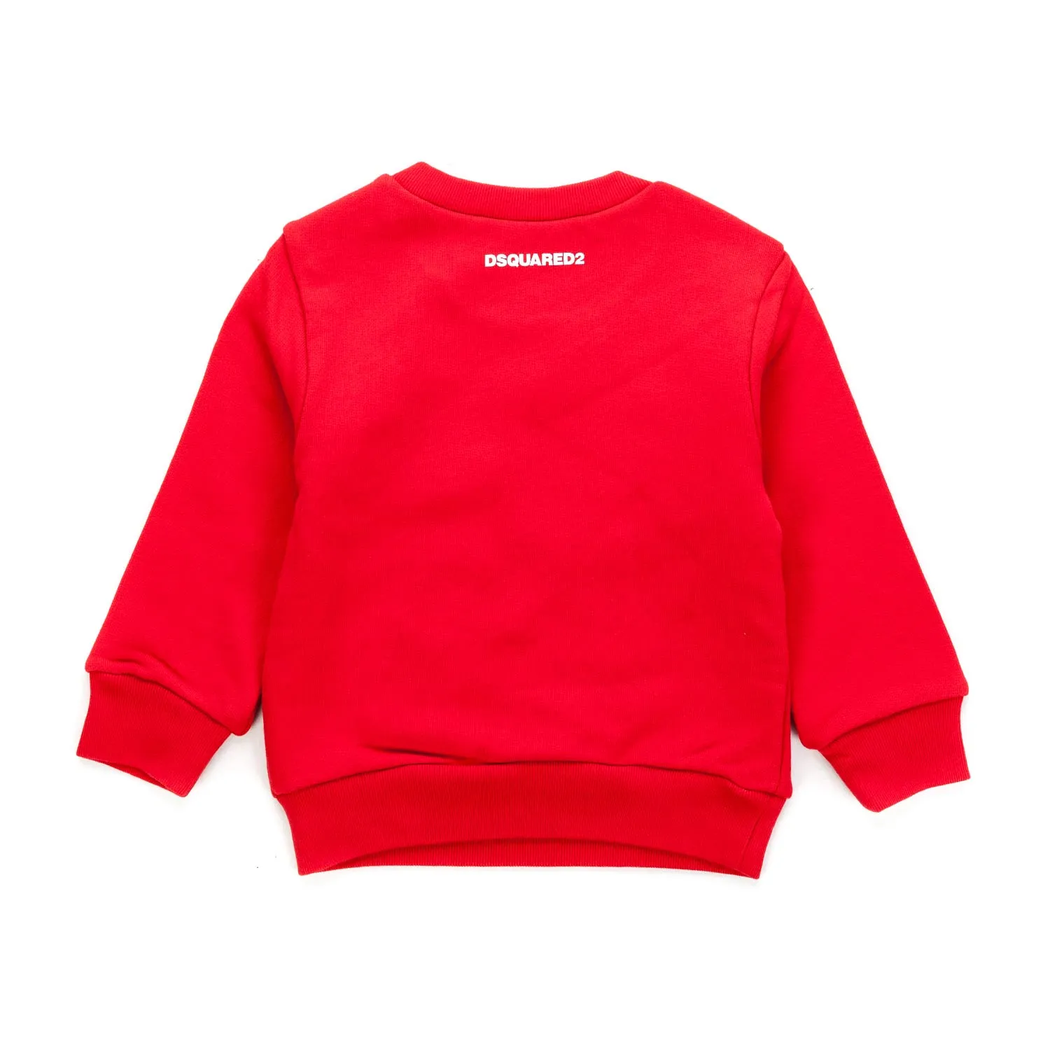 Dsquared2 Baby Boy Red Logo Sweatshirt