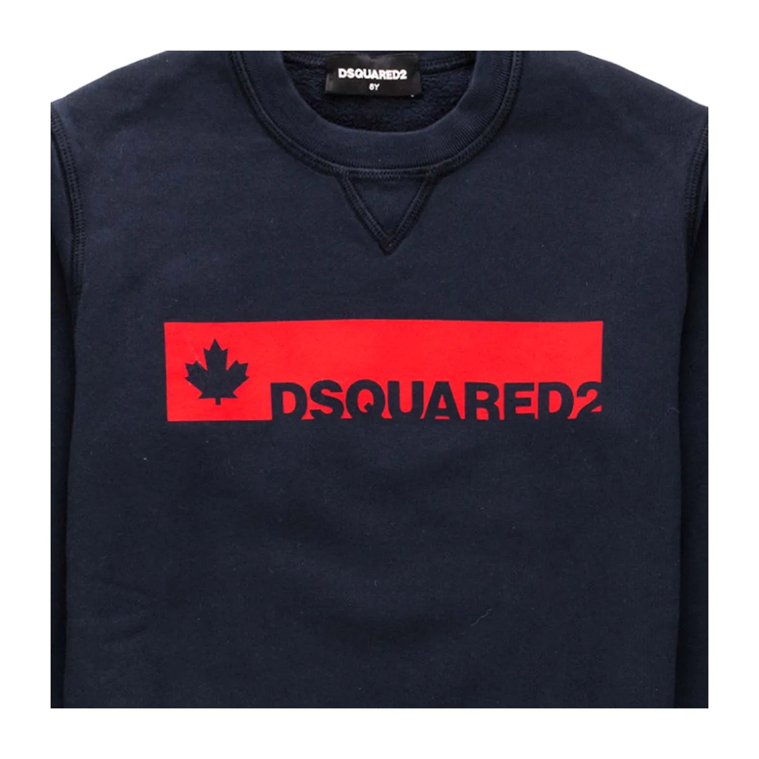 Dsquared2 Boy Blue Logo Sweatshirt